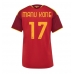 Tanie Strój piłkarski AS Roma Manu Kone #17 Koszulka Podstawowej dla damskie 2026-27 Krótkie Rękawy